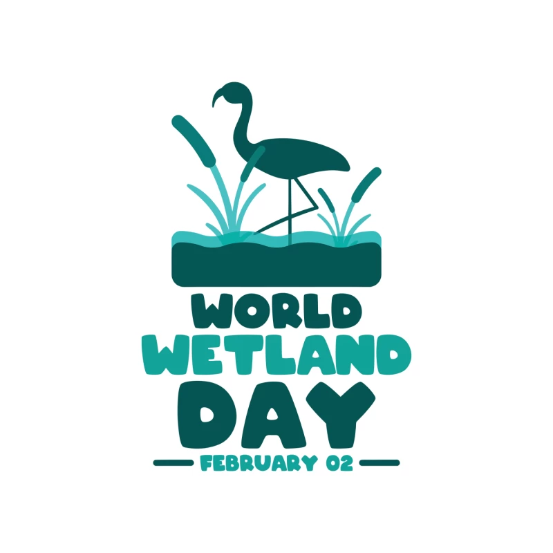 Celebrate World Wetland Day – Vibrant Flamingo Design Mouse Pad