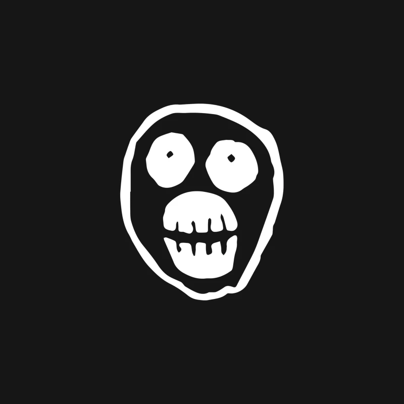 The Mighty Boosh Skull Desk Mat