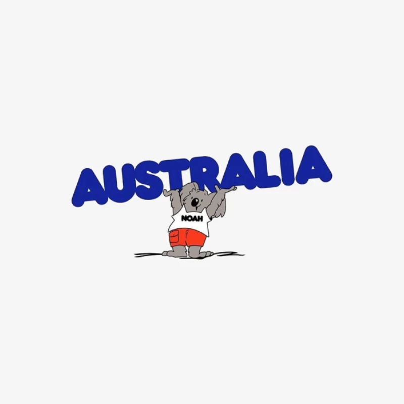 Niedlicher Koala Australien Design Herren Pullover Sweatshirt
