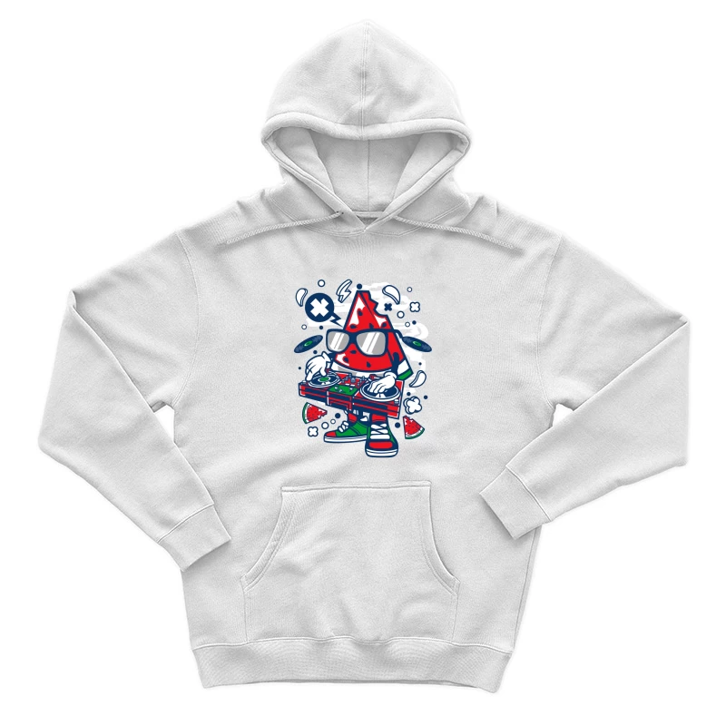DJ pastèque amusant Homme Sweat à capuche