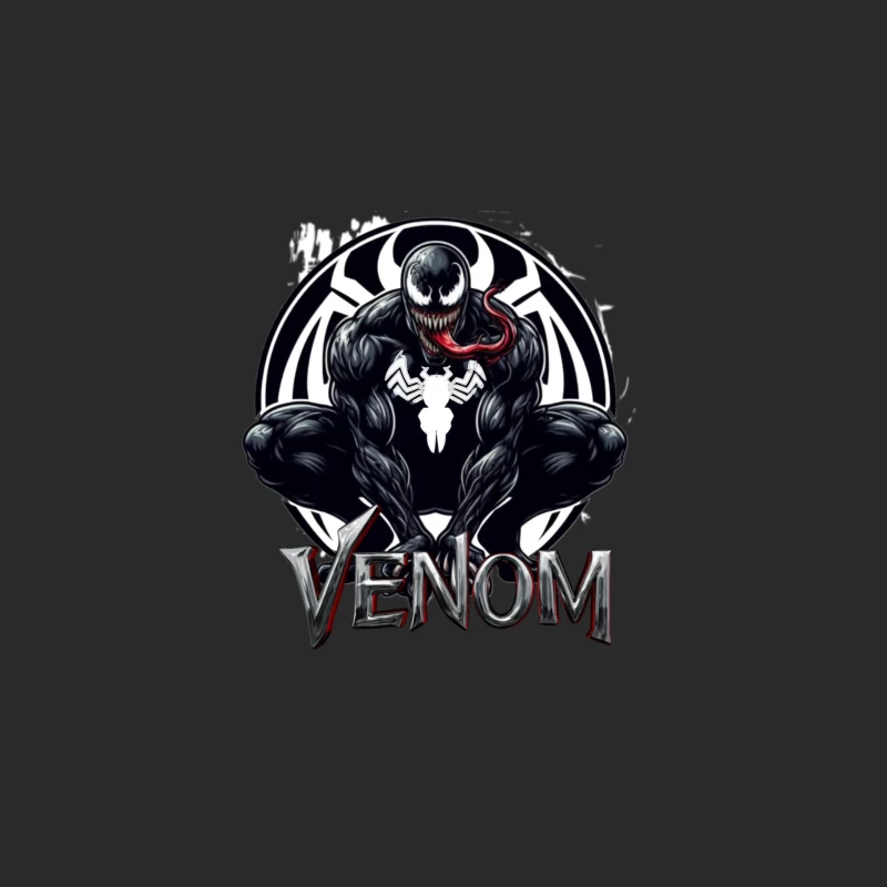 Venom Comic Art Baseball Cap