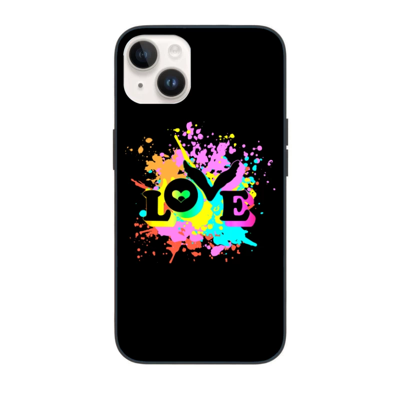 Coldplay Love Colorful iPhone Case