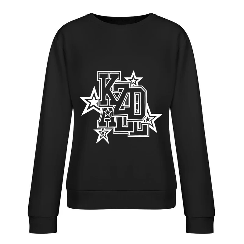 KZD Sternenhimmel Design Damen Pullover Sweatshirt