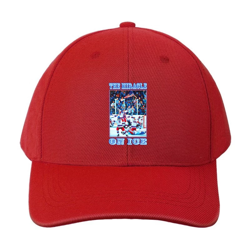 Team USA 1980 - THE MIRACLE ON ICE Baseball Cap