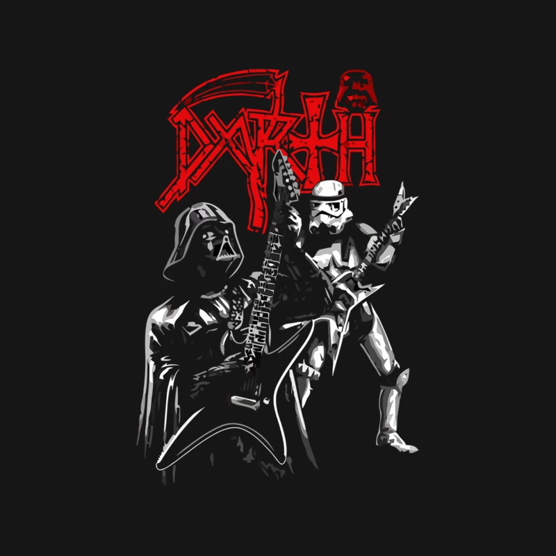 Star Wars Stormtroopers as Death Metal Band Artwork Mouse Pad