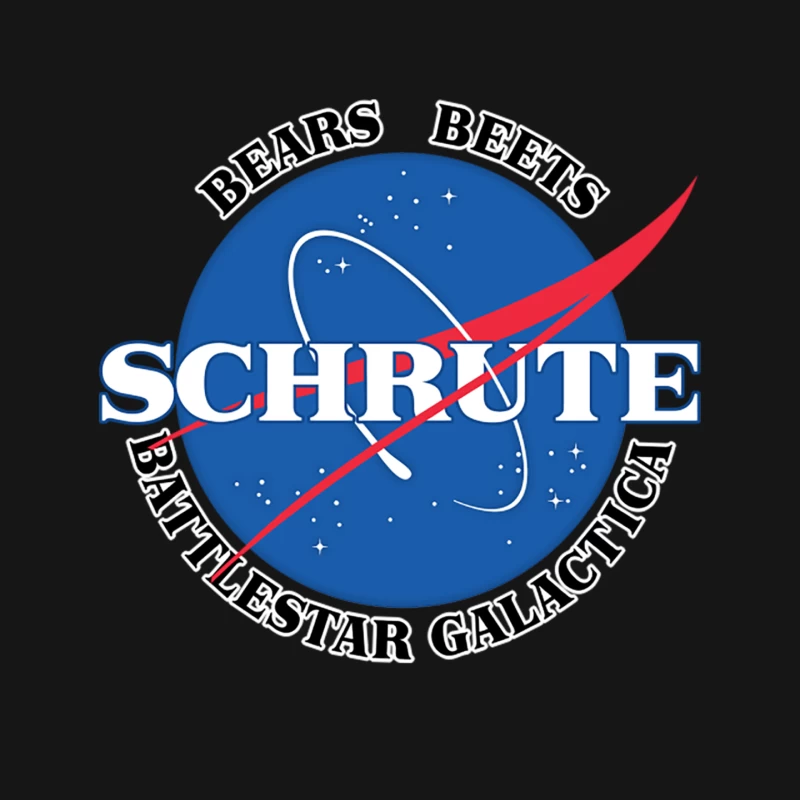 Dwight Schrute  Nasa Parody Design Mouse Pad