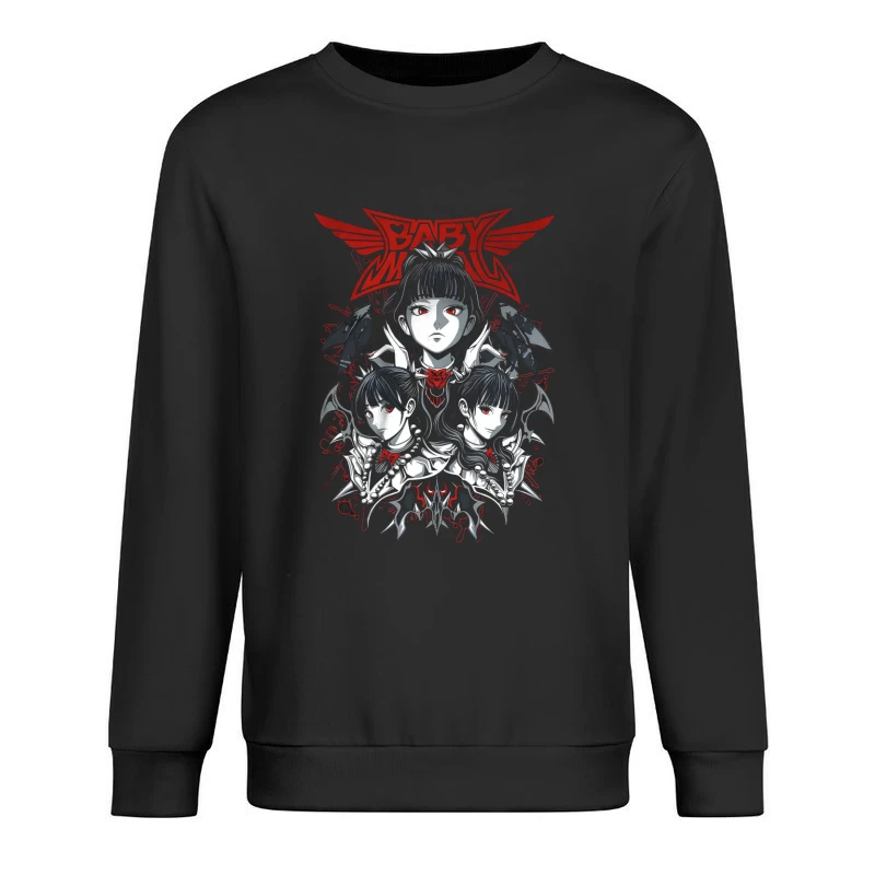 Babymetal Japanese Metal Band Male Pullover Sweatshirt