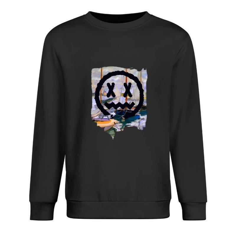 Peinture avec art du visage Homme Sweat-shirt à enfiler
