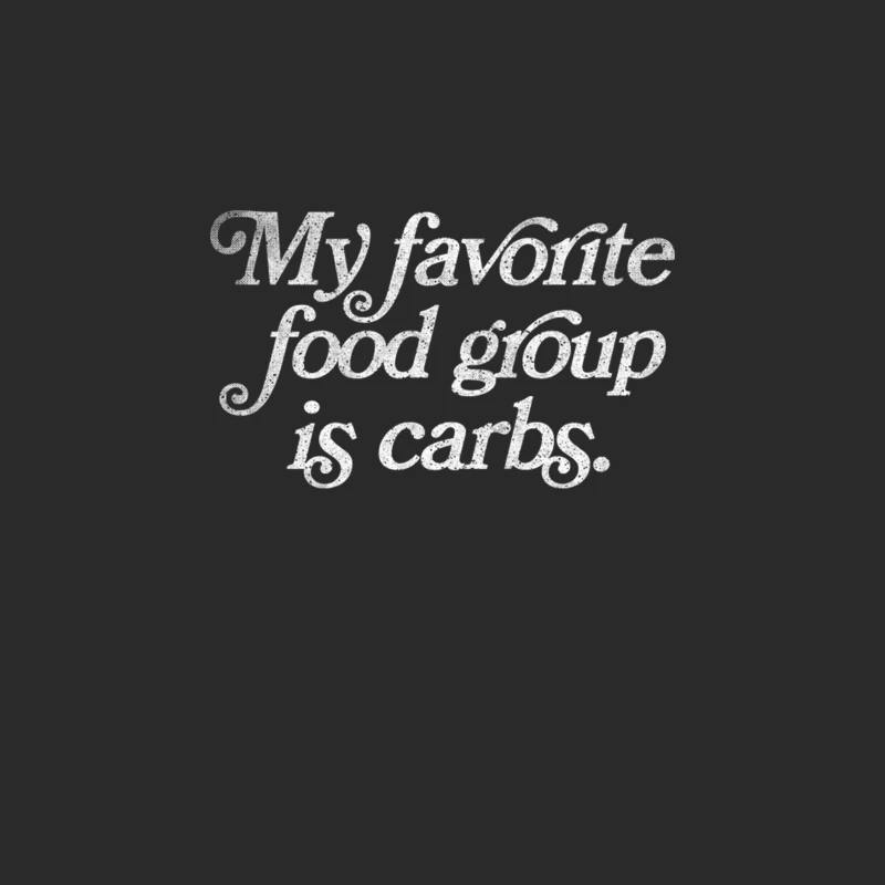 Carb Lover  My Favorite Food Group Is Carbs Baseball Cap