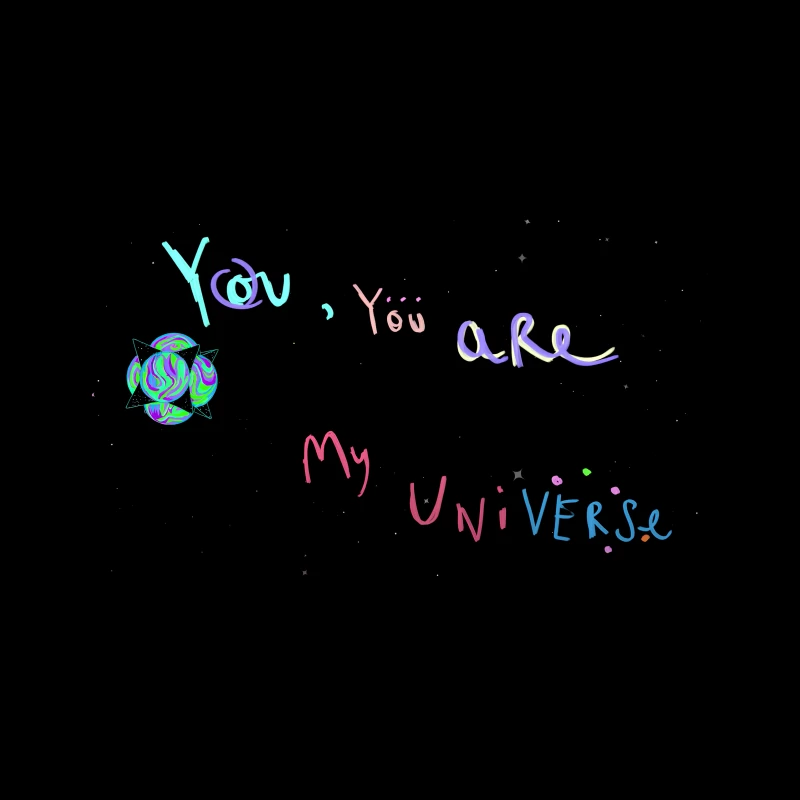 Coldplay My Universe Throw Pillow