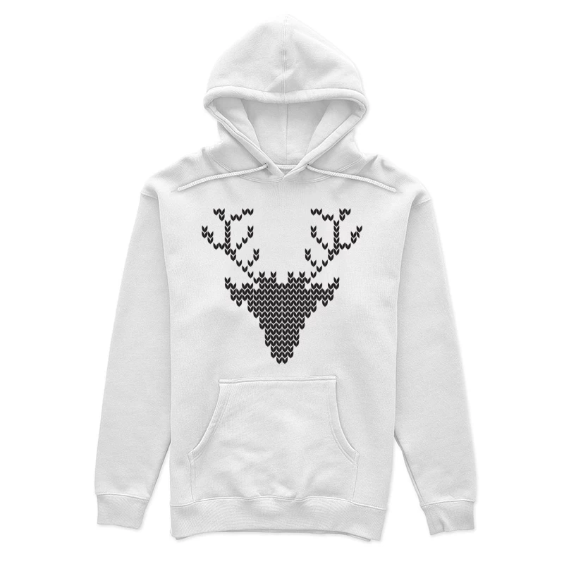 Tête de cerf en motifs Femme Sweat à capuche