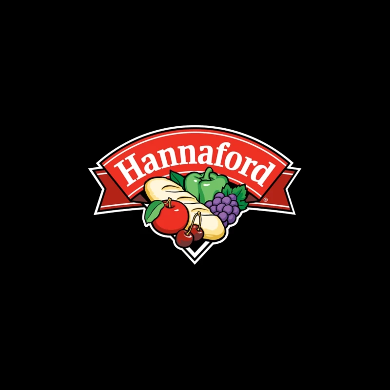 Hannaford Supermarket Logo with Fresh Produce Design Travel Mug