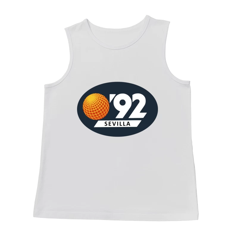 Expo '92 Sevilla World's Fair Logo Male Tank Top