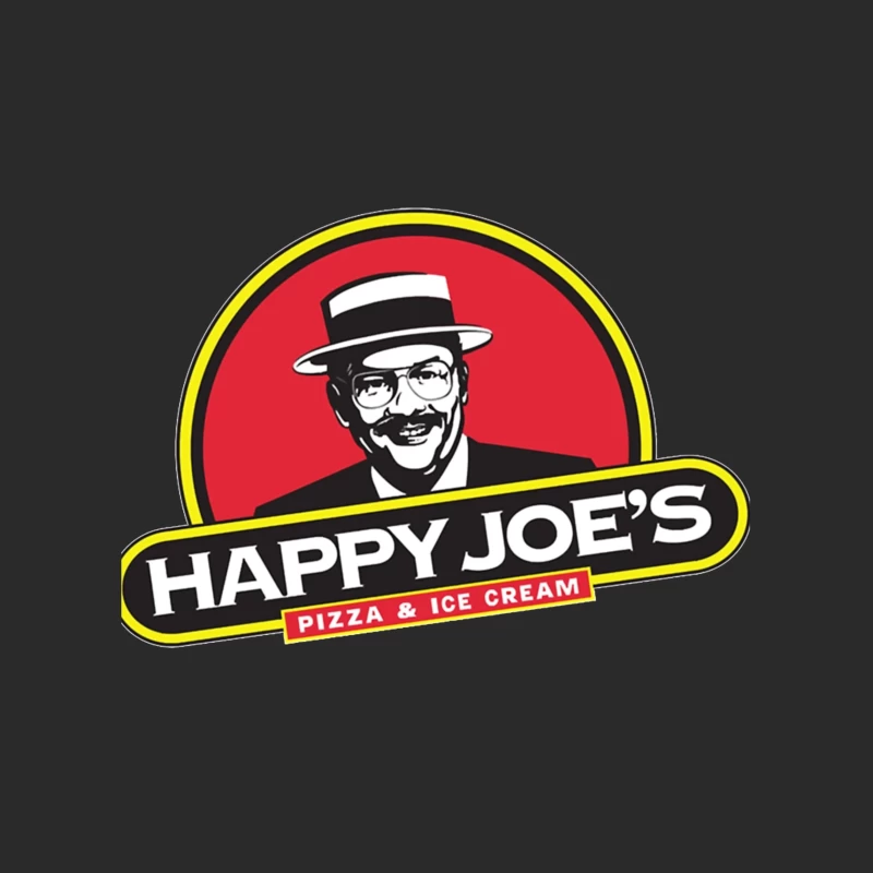 Happy Joe's Pizza & Ice Cream Vintage Restaurant Logo Baseball Cap