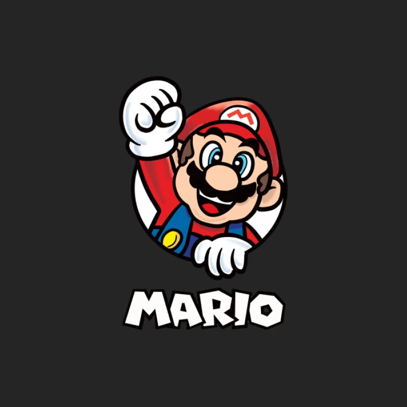 Mario en action Femme Sweat-shirt à enfiler