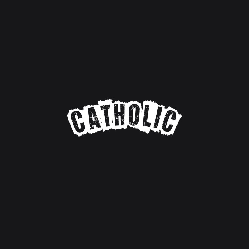 Texte catholique dynamique Homme Sweat à capuche