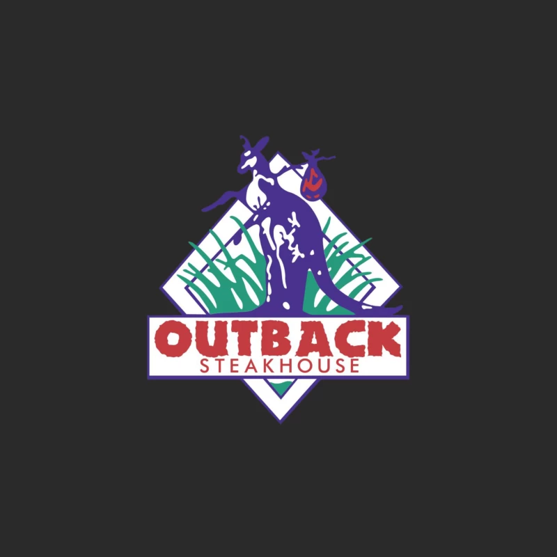 outback steakhouse logo 3 Baseball Cap