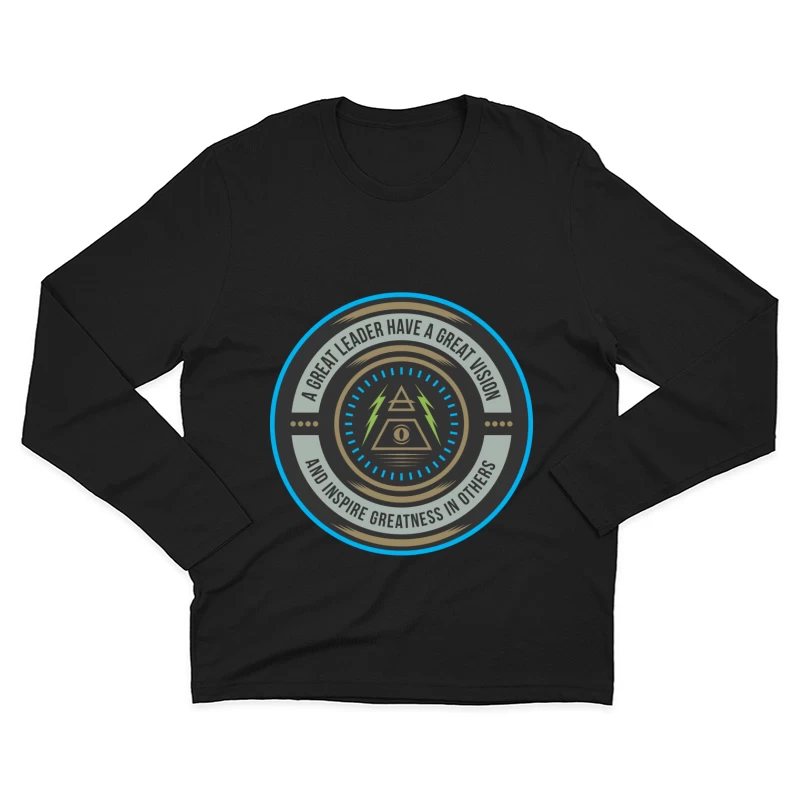Vision du leadership Homme Manches Longues T-Shirt