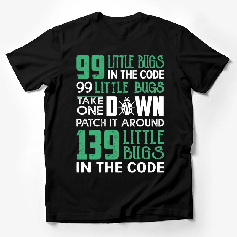 Humour Programmation: Bugs et Code Homme T-Shirt