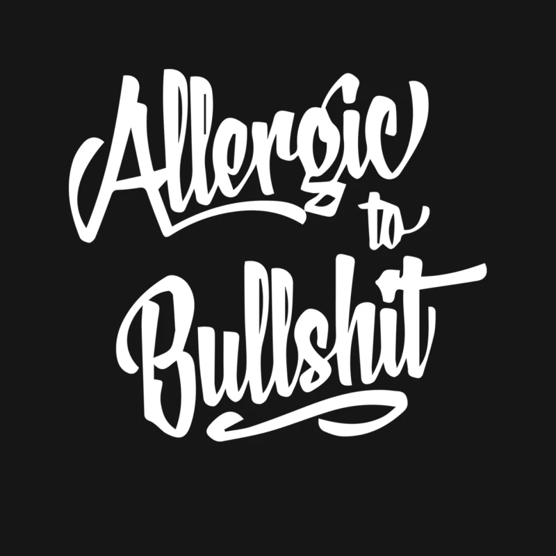Allergic To Bullshit Mouse Pad