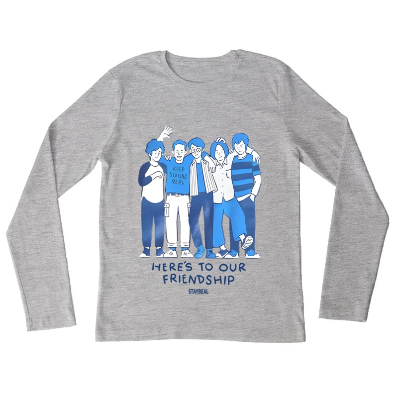 Feiern der Freundschaft Damen Langarm T-Shirt
