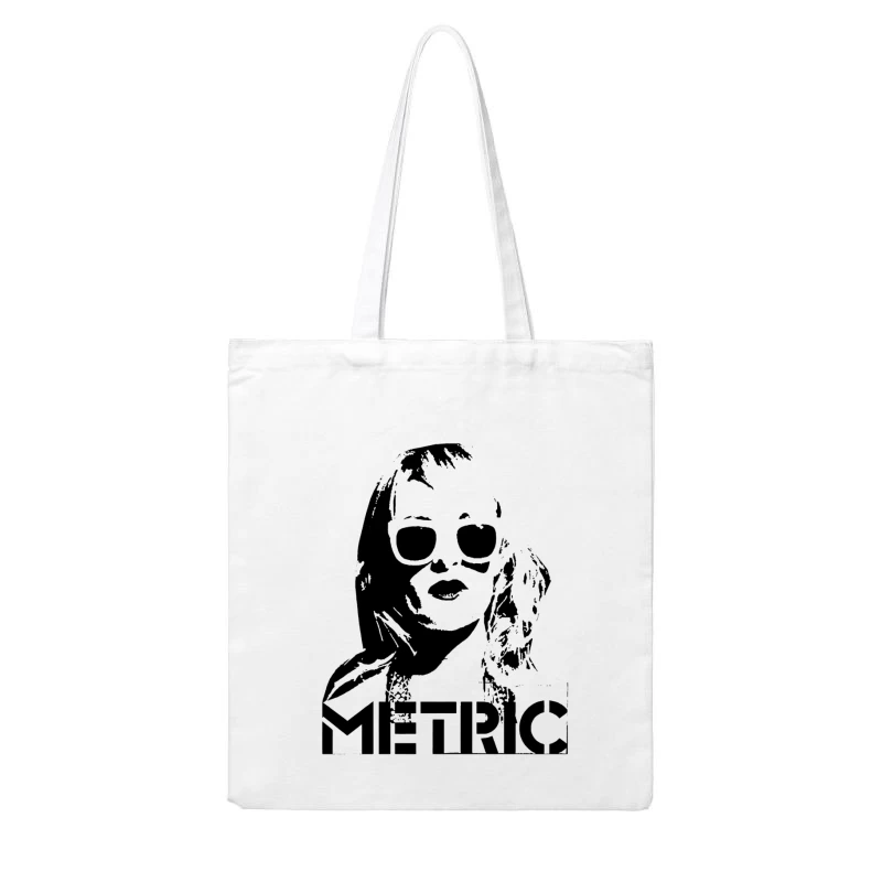 Metric Band Cotton Tote Bag