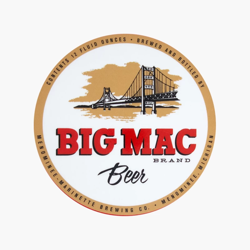 Big Mac Beer Cotton Tote Bag