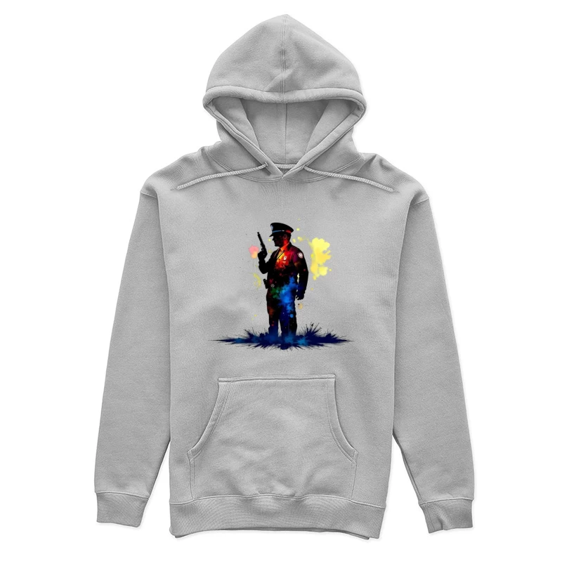 Police man Female Pullover Hoodie