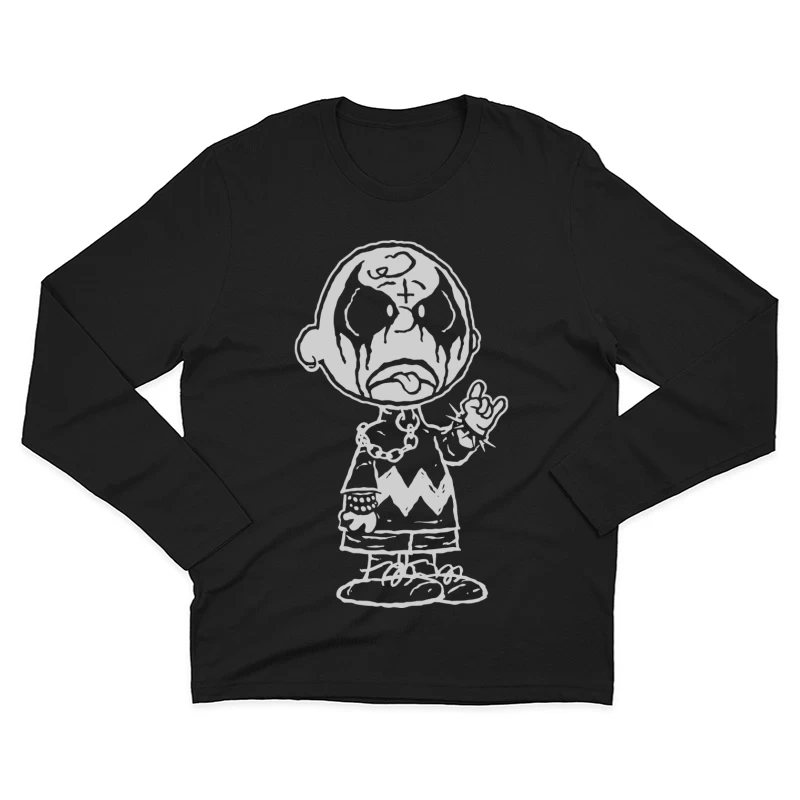 Clown Character Illustration Male Long Sleeve T-Shirt