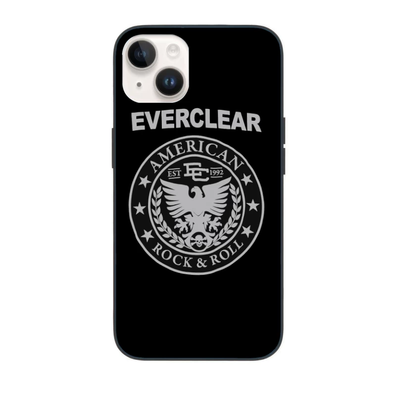 Everclear American Rock & Roll Band Emblem Est. 1992 iPhone Case