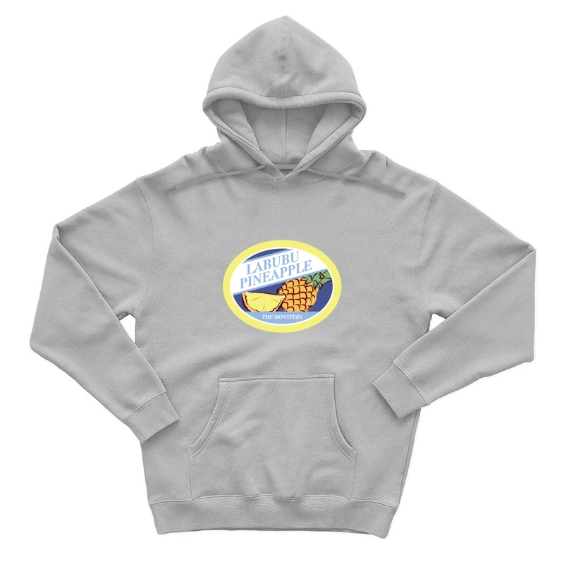Labubu Ananas Etikett Herren Pullover Hoodie