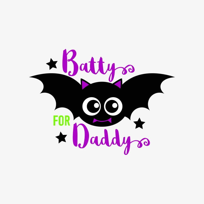 Design de chauve-souris mignon pour papa Homme Sweat-shirt à enfiler