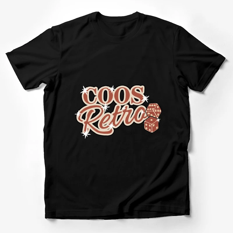 Retro-Spielewürfel-Design Herren T-Shirt