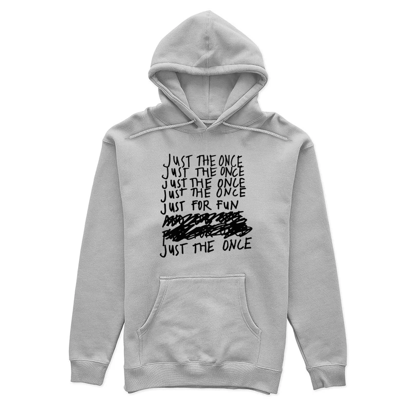 Metric Just The Once Female Pullover Hoodie