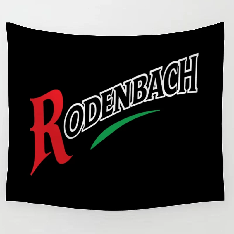 Rodenbach Beer Brand Logo Design Tapestry