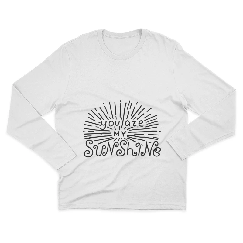 Tu es mon rayon de soleil Homme Manches Longues T-Shirt