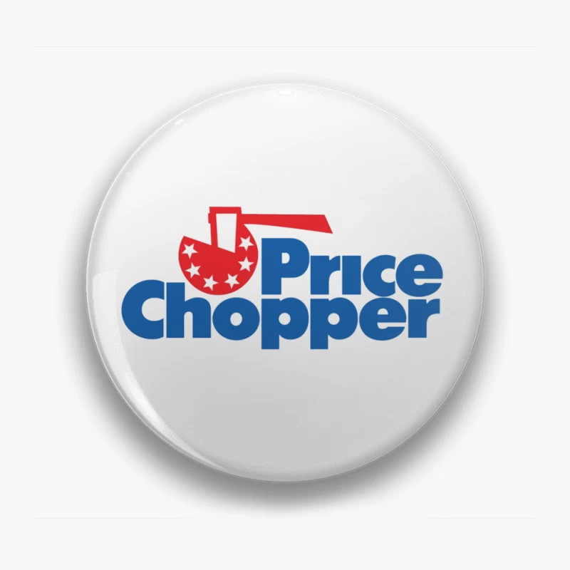 Price Chopper Supermarket Retail Logo Design Pin