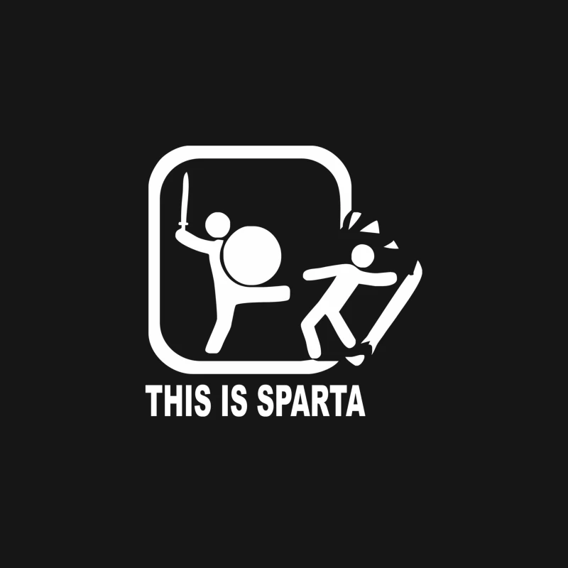 This is Sparta Funny  Film Desk Mat