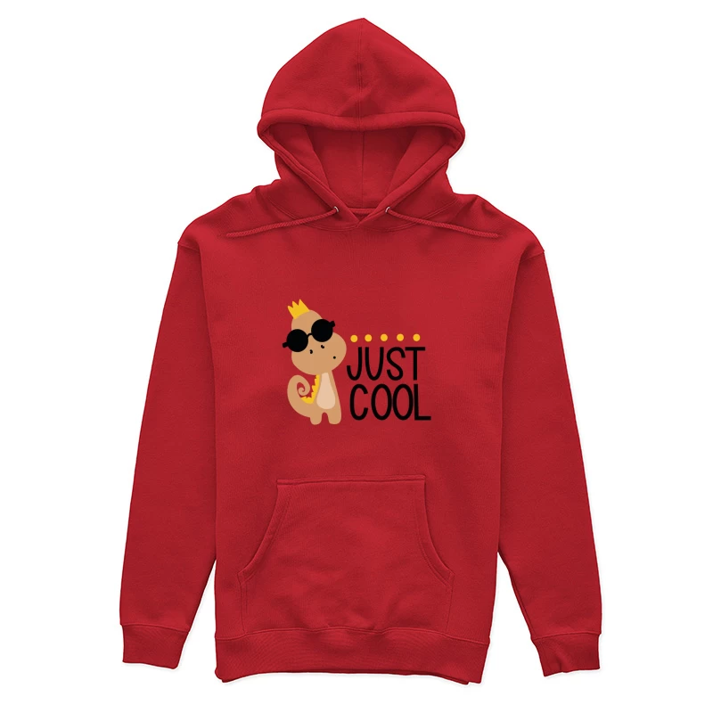 Petit dinosaure cool avec lunettes de soleil Femme Sweat à capuche