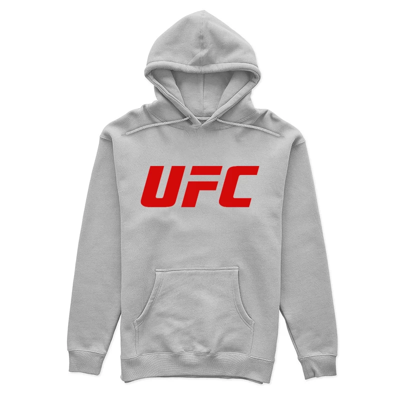 UFC (Ultimate Fighting Championship) Official Red Logo Female Pullover Hoodie