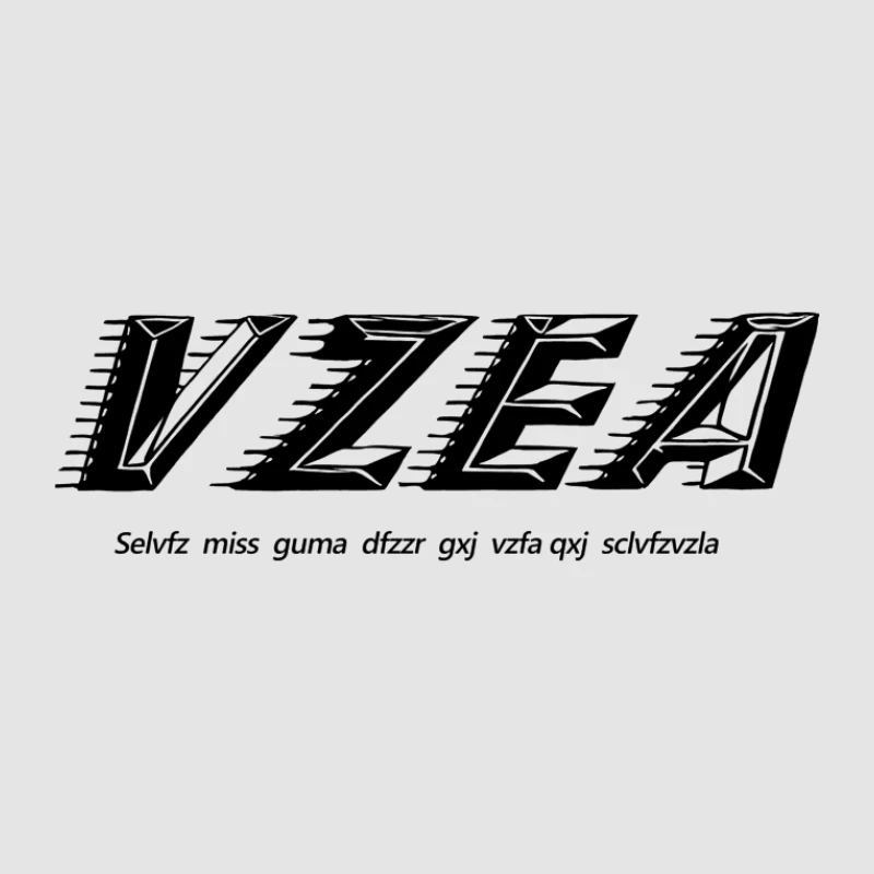 VZEA Design mit Slogan Herren Pullover Hoodie
