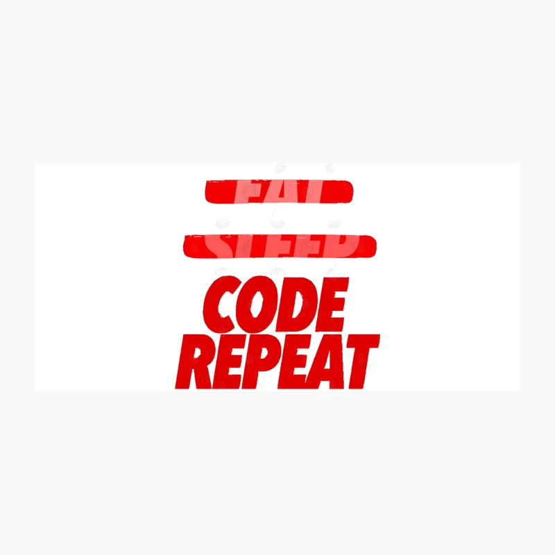 Eat Sleep Code Repeat - Computer Programmer CLI Coffee Mug