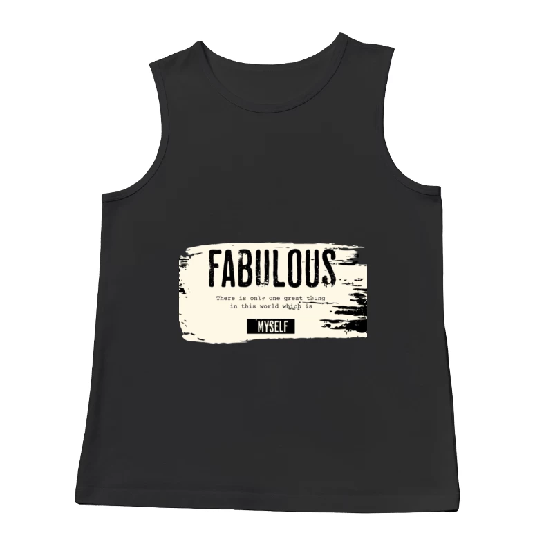 Fabelhaftes Selbstbewusstsein Design Herren Tanktops