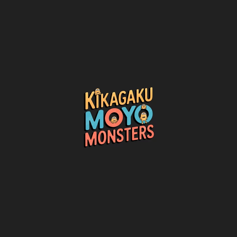 Colorful Cartoon Monster Logo with Playful Typography Bucket Hat