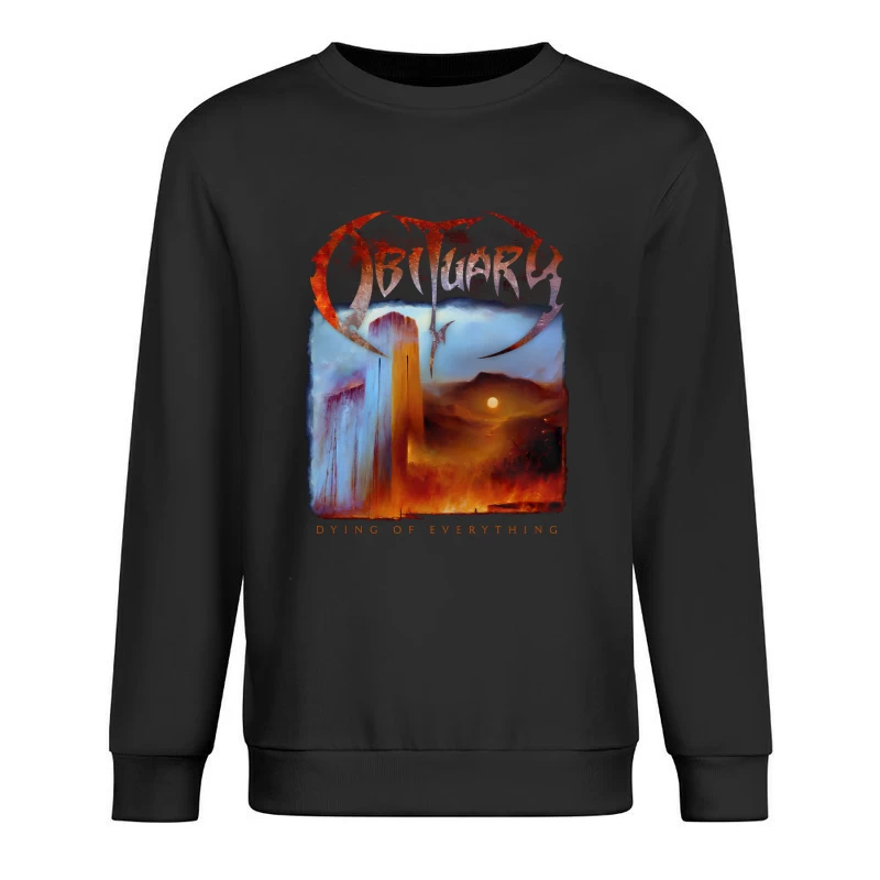 Obituary Dying of Everything Male Pullover Sweatshirt