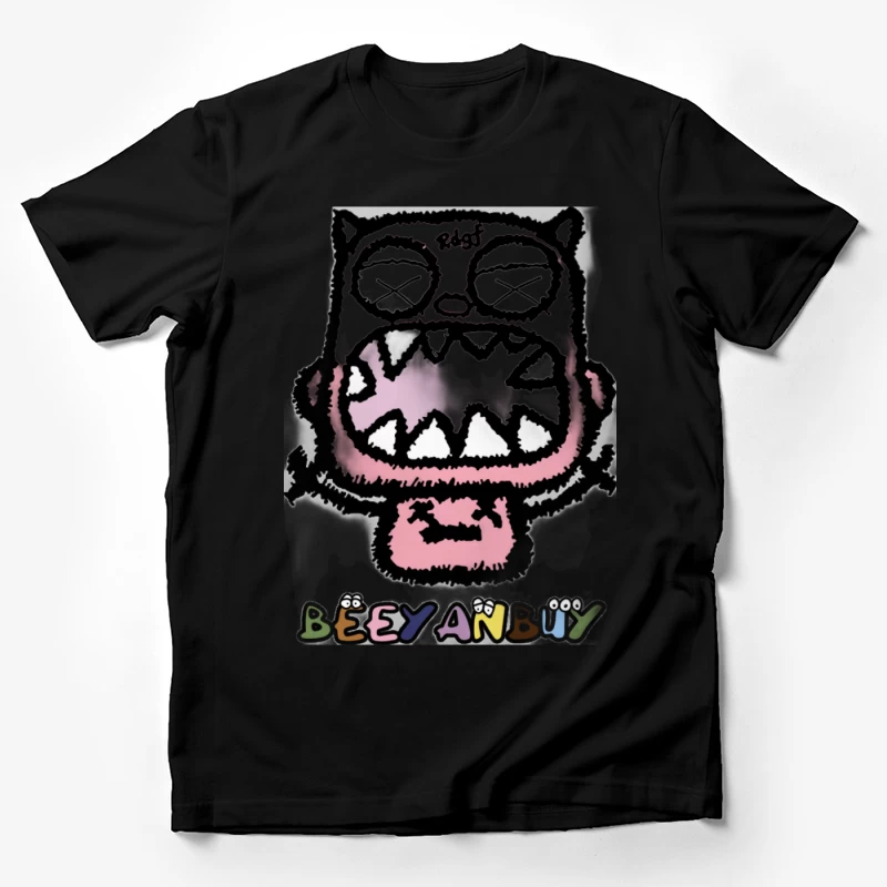 Lustiges Monster-Design mit Text Herren T-Shirt