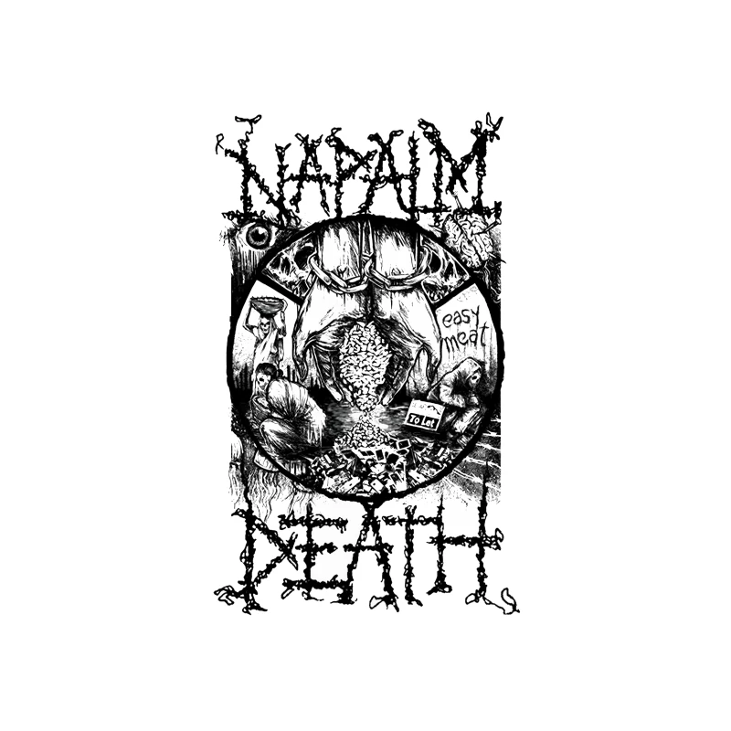 Napalm Death 2 Throw Pillow