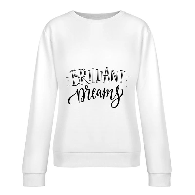 Rêves Brillants Femme Sweat-shirt à enfiler