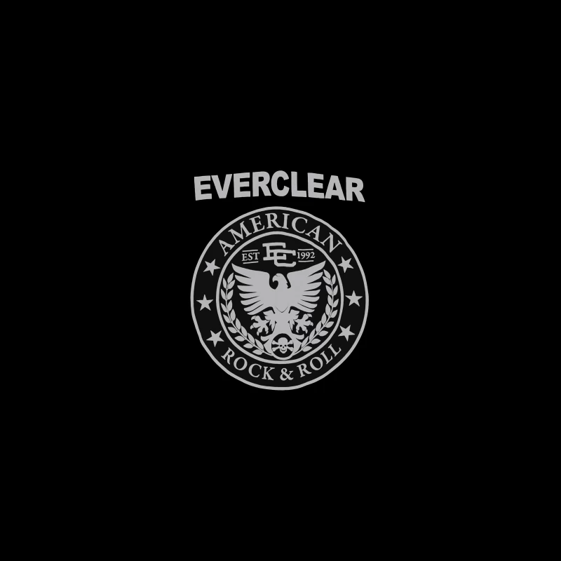 Everclear American Rock & Roll Band Emblem Est. 1992 Travel Mug