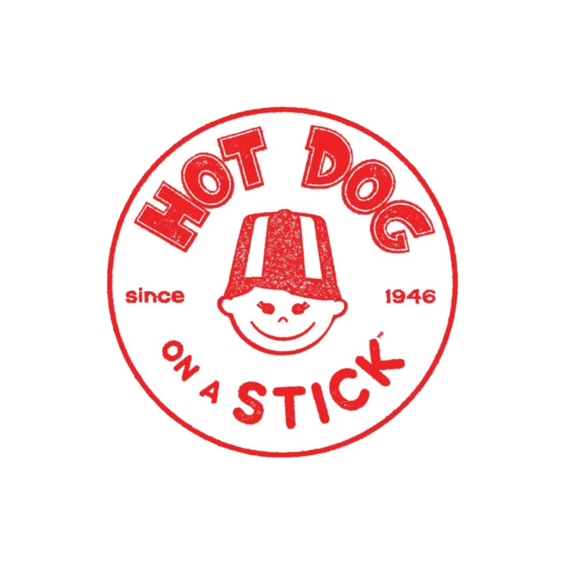 On a Stick Throw Pillow